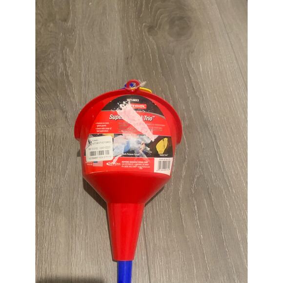 FloTool 3pc Automotive Funnels Red - Picture 3 of 4
